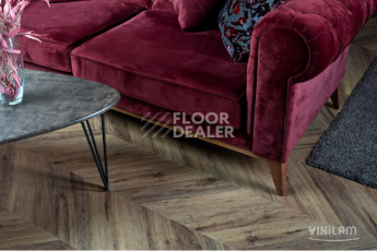 Кварцвиниловые полы Vinilam Parquet Chevron 8,5 мм I107516 Шеврон Лувр фото 1 | FLOORDEALER